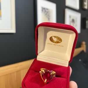 Tessa Metcalfe Loveheart Ring - BRAND NEW